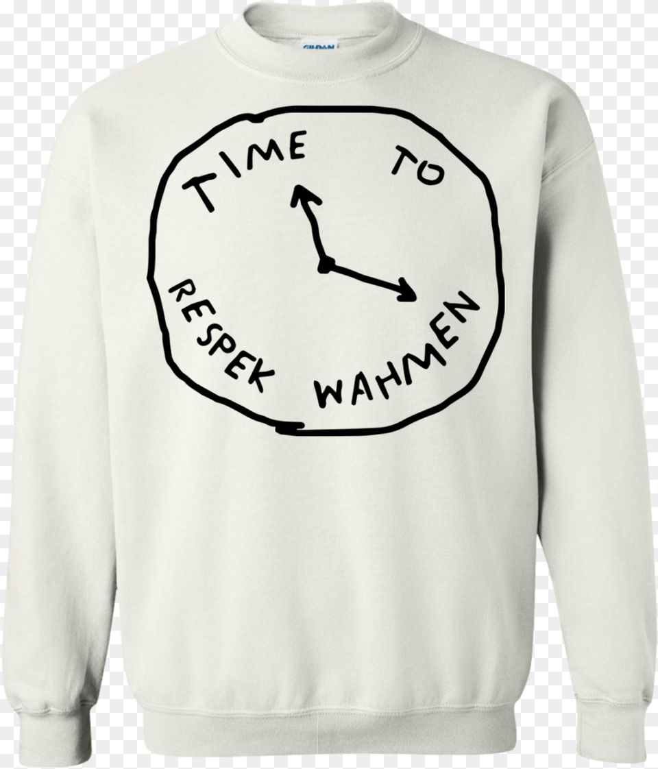 Time To Respek Wahmen Pewdiepie Sweatshirt Dog Lover Design In T Shirt, Sweater, Sleeve, Long Sleeve, Knitwear Free Png