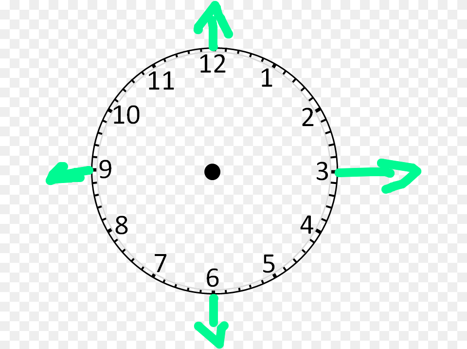 Time To The Nearest Minute Clock, Analog Clock, Bow, Weapon Free Png Download