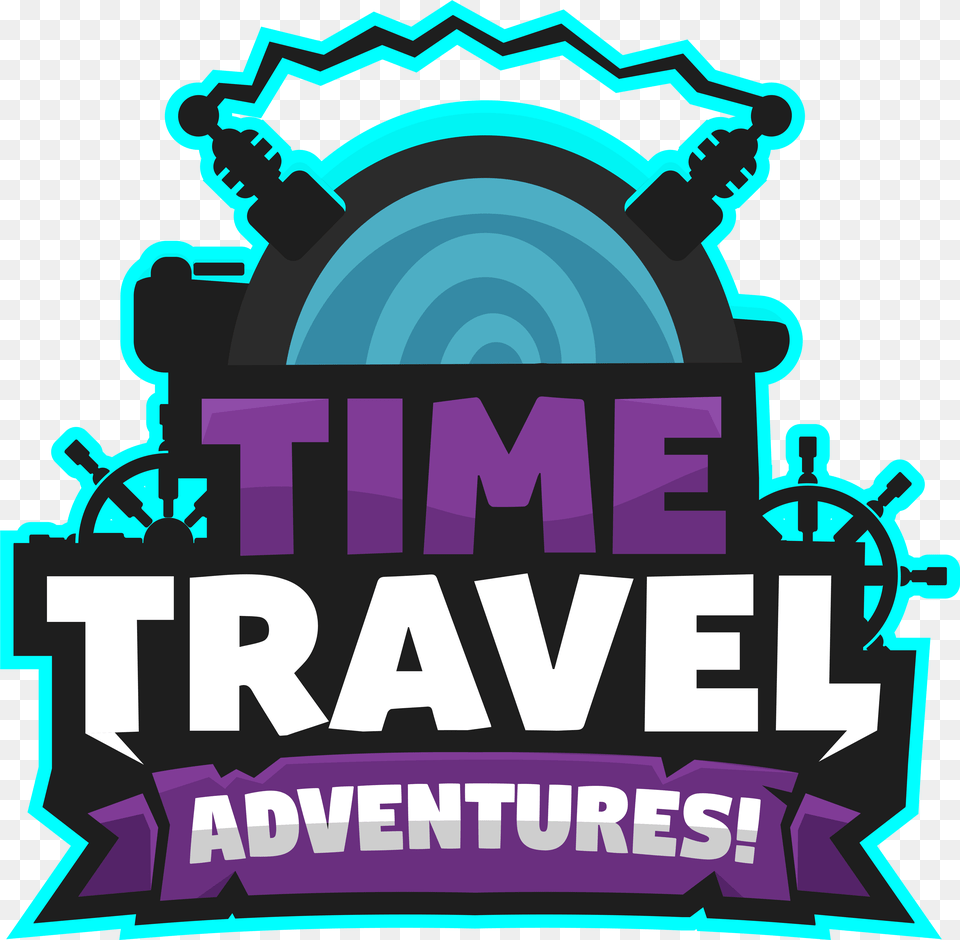 Time Travel Adventures Roblox, Advertisement, Poster, Bulldozer, Machine Free Png