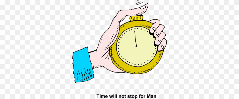 Time Will Not Stop For Man Stop Watch Clip Art, Baby, Person Free Transparent Png
