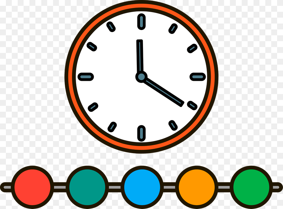Timeline Clipart, Analog Clock, Clock Free Transparent Png