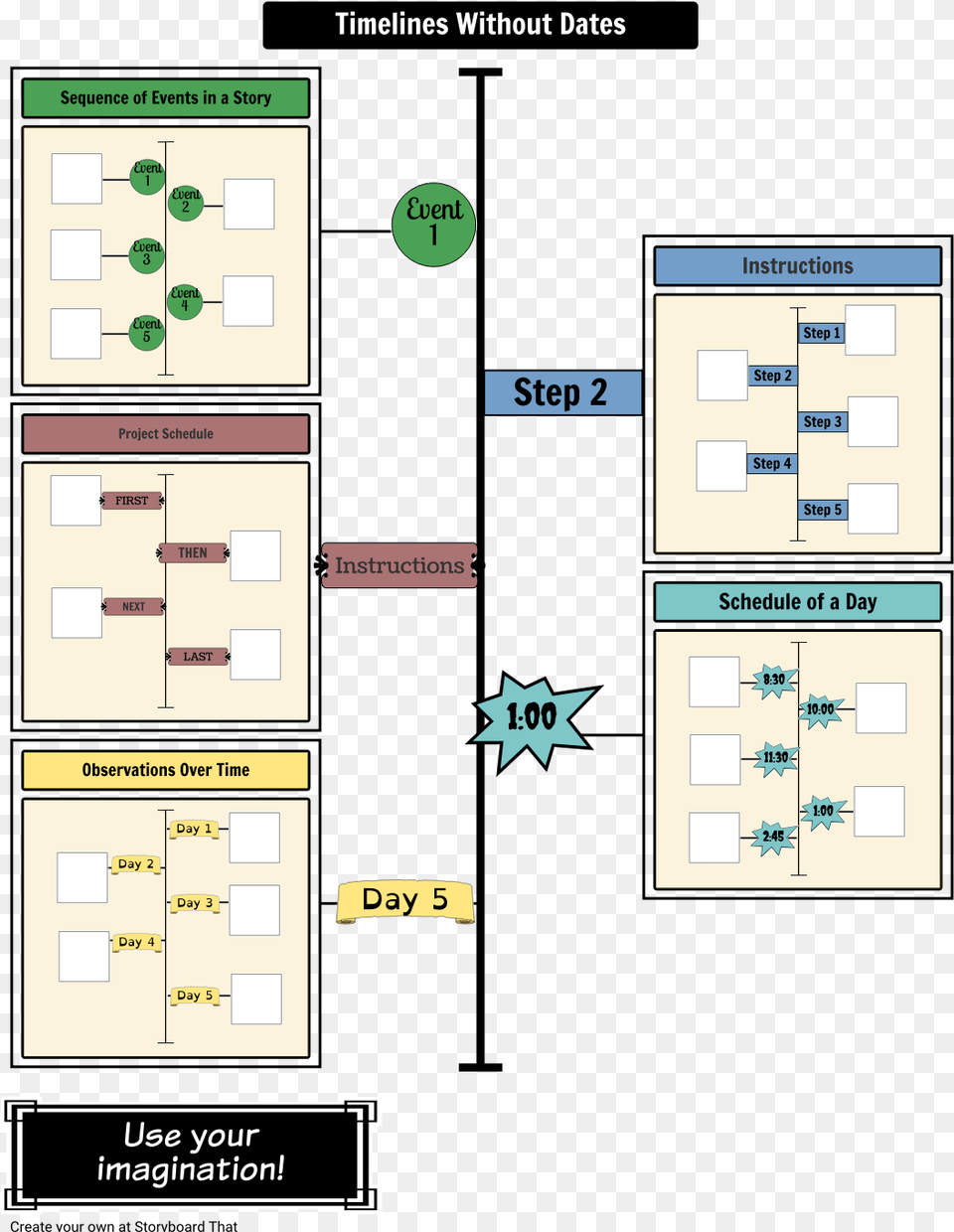 Timeline Storyboard Free Transparent Png