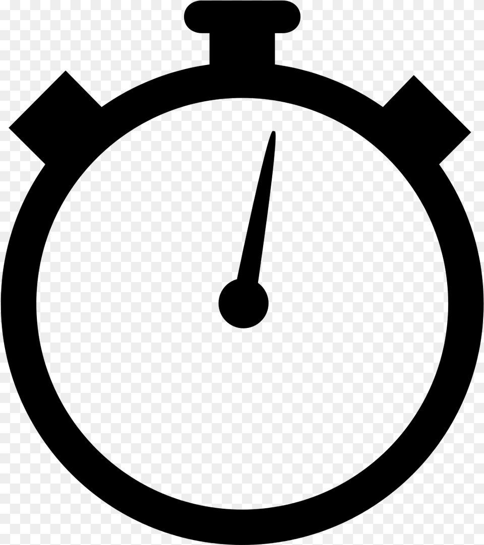 Timer Clock Stopwatch Clip Art Timer Clipart, Gray Free Transparent Png