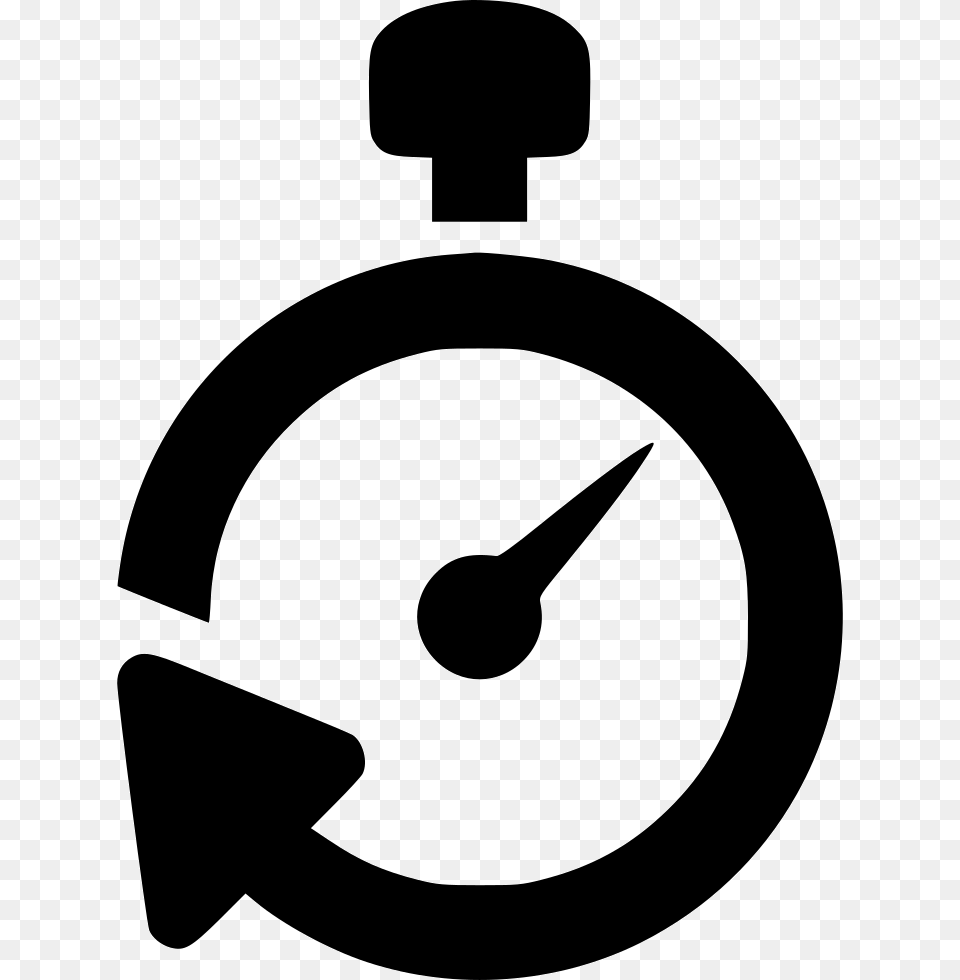 Timer Return Arrow Icon, Disk Free Png Download