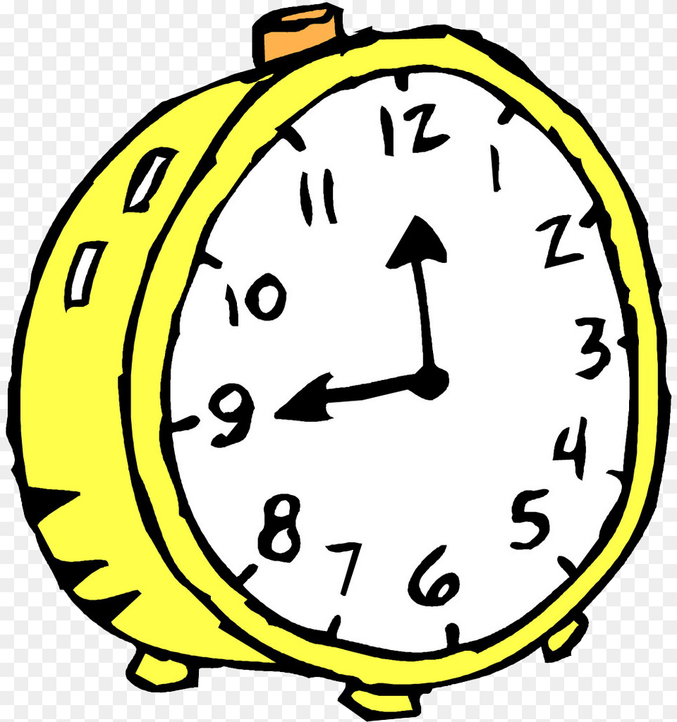 Timer Transparent Cartoon Analog Clock Clip Art, Alarm Clock, Person, Analog Clock, Face Png Image
