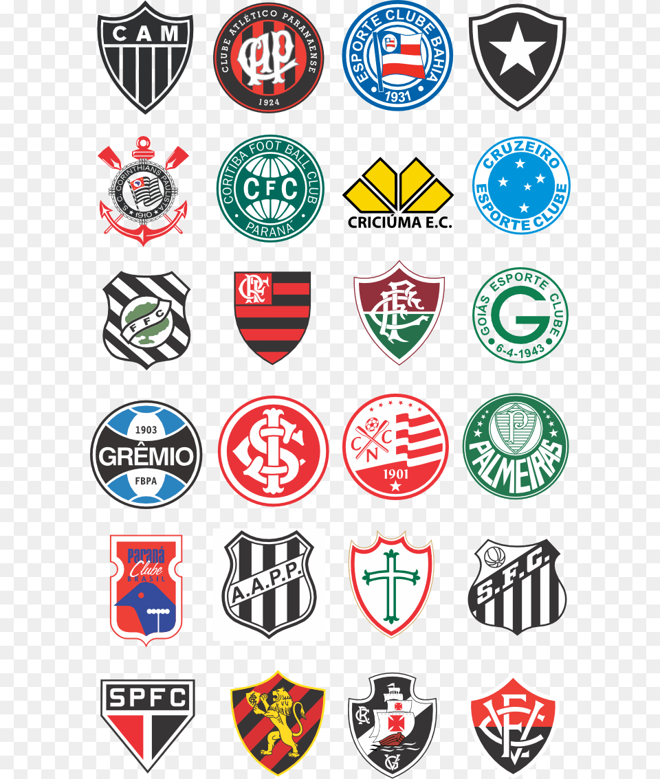 Times De Futebol Escudo, Badge, Logo, Symbol, Person Png Image
