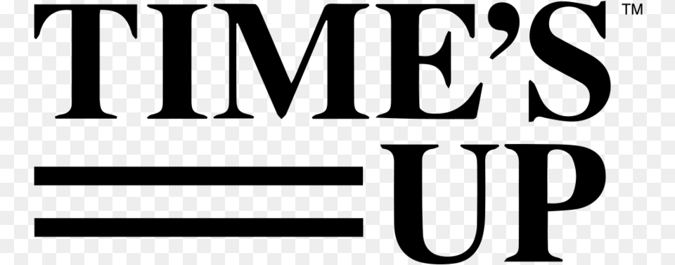 Times Up Logo, Gray Free Transparent Png