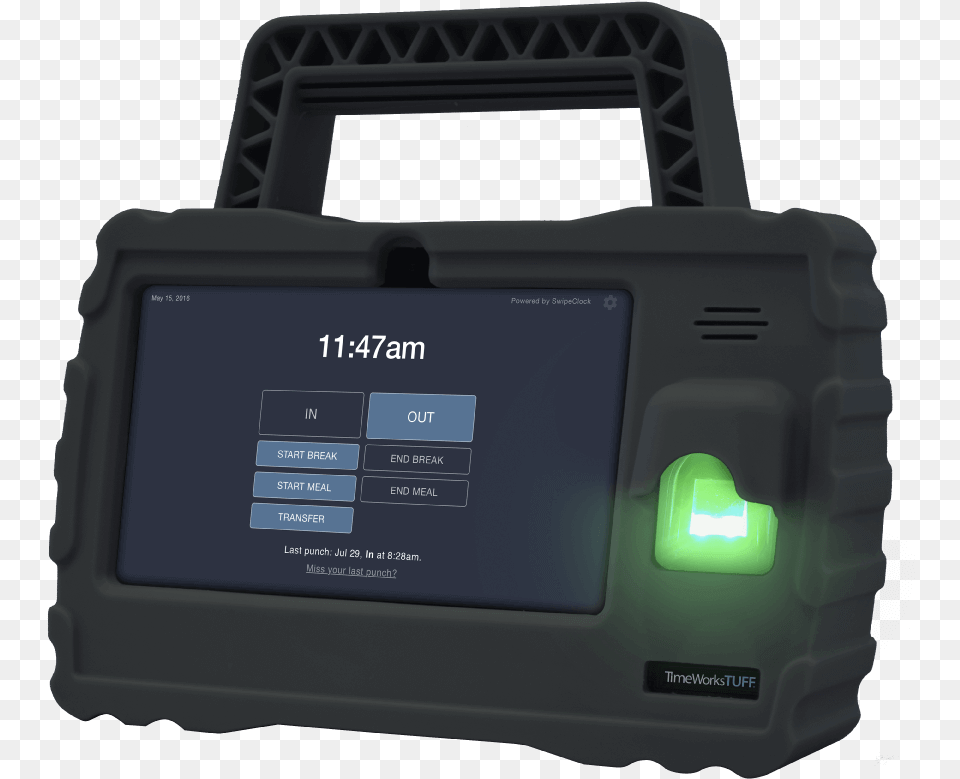 Timeworks Tuff Time Clock, Computer Hardware, Electronics, Hardware, Monitor Free Png