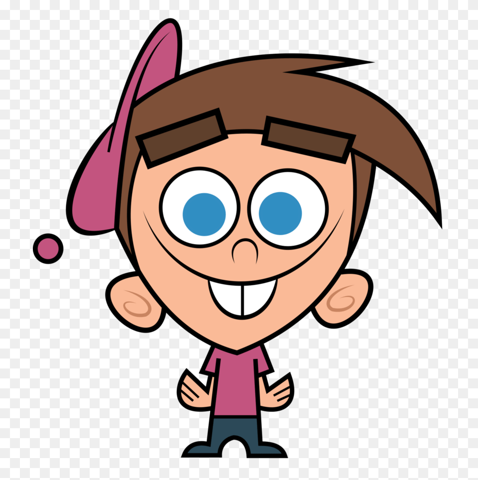 Timmy Turner Smiling, Cartoon, Baby, Person, Face Png