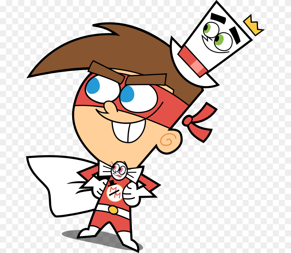 Timmy Turnerthe Masked Magician Vector 1 Peremarquette1225 Masked Magician Timmy Turner, Cartoon, People, Person, Face Free Transparent Png