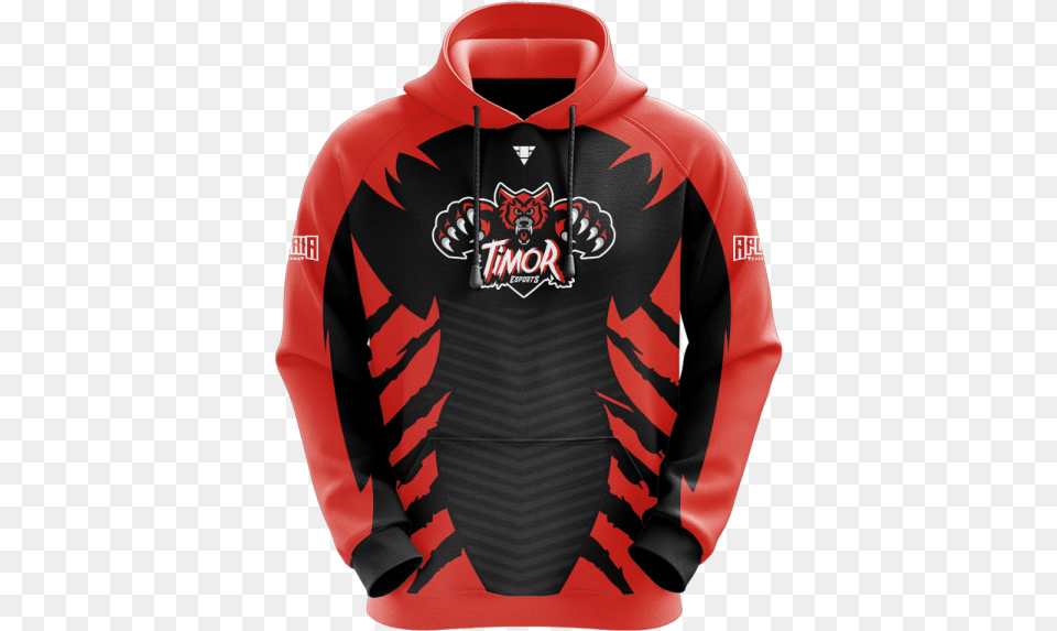 Timor Esports Sublimated Hoodie, Clothing, Coat, Jacket, Knitwear Png Image