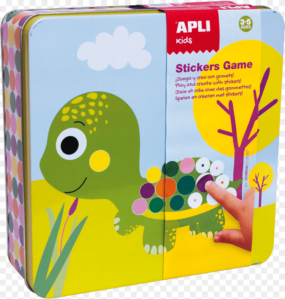 Tin Box Stickers Game Animals Apli Juego Gomets, Baby, Person Free Transparent Png