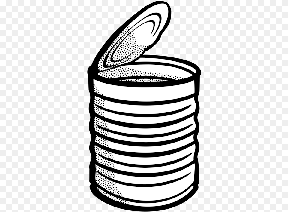 Tin Can Clipart, Aluminium, Canned Goods, Food, Smoke Pipe Png