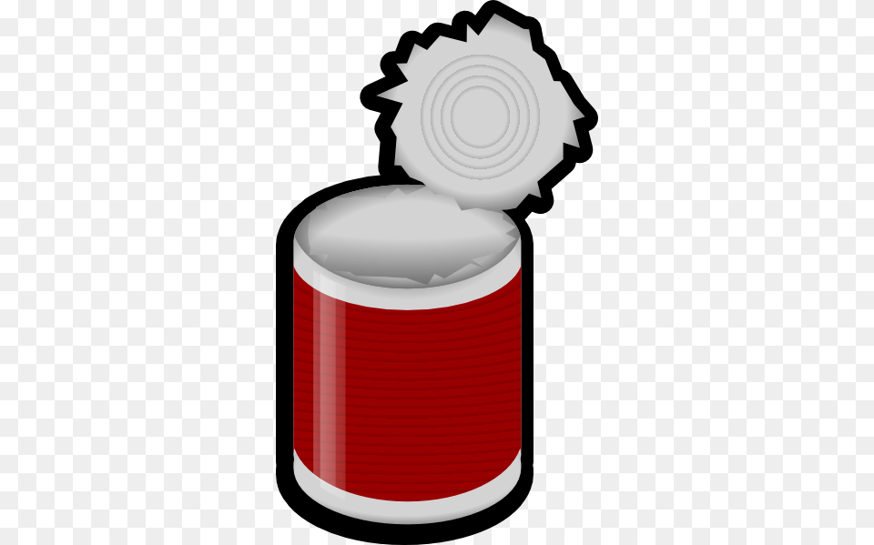 Tin Clipart, Can, Smoke Pipe, Aluminium, Canned Goods Free Png Download
