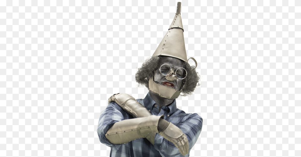 Tin Man Cut Hamilton Chattanooga County Hospital Authority, Clothing, Hat, Person, Glove Free Png Download