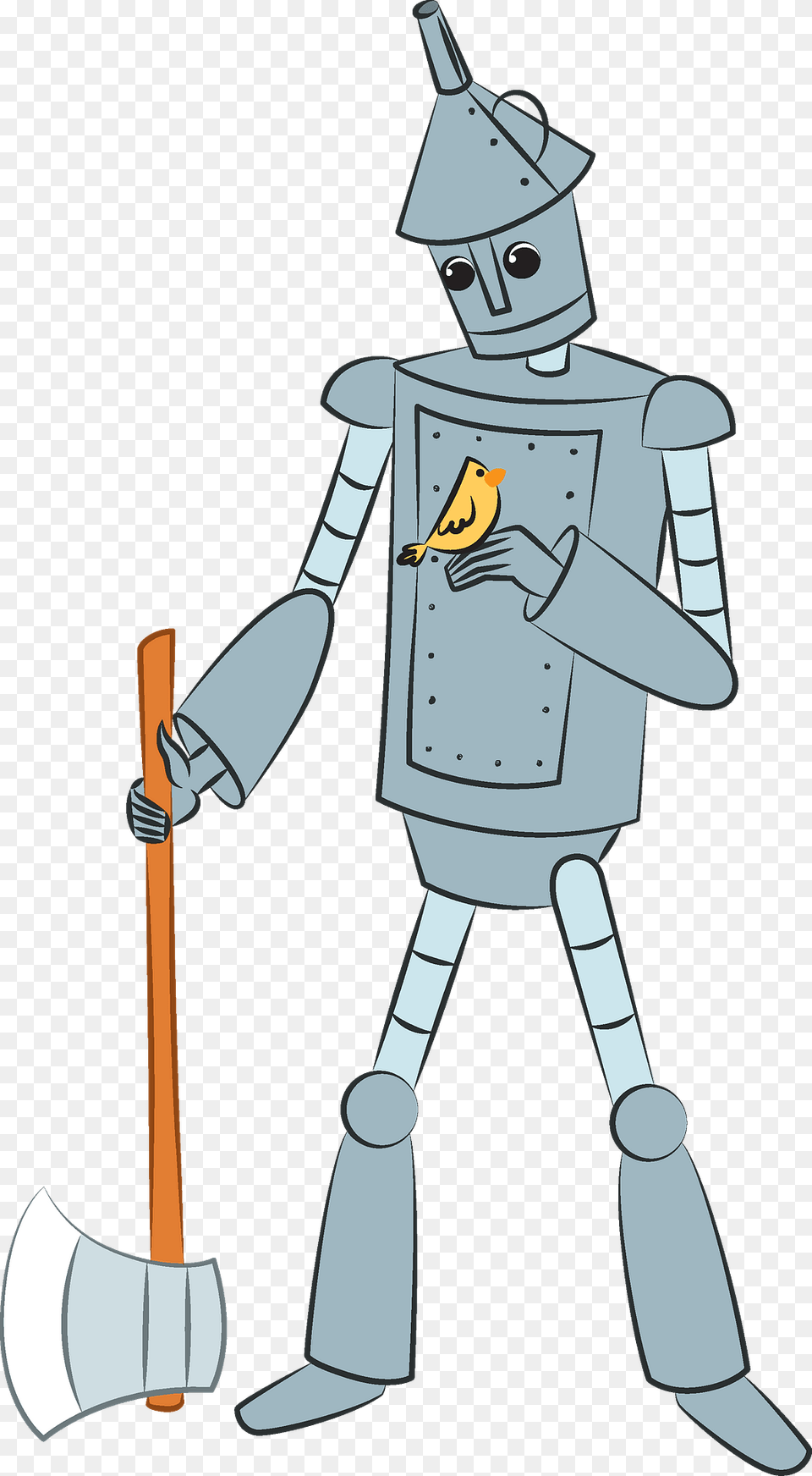 Tin Man From Wizard Of Oz Clipart, Person Png