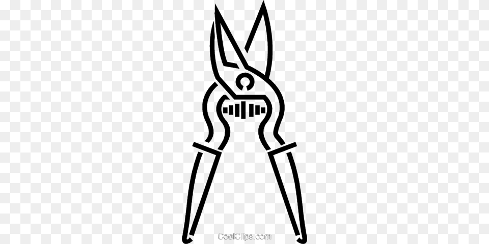 Tin Snips Royalty Vector Clip Art Illustration, Weapon, Gas Pump, Machine, Pump Free Png