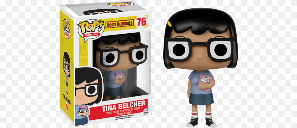 Tina Belcher Bobs Burgers Pop Vinyl Bobs Burgers Funko, Person, Head, Face, Vr Headset Png Image