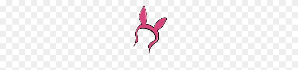 Tina Belcher Style Rabbit Ears Hat, Clothing, Plant, Petal, Flower Free Png