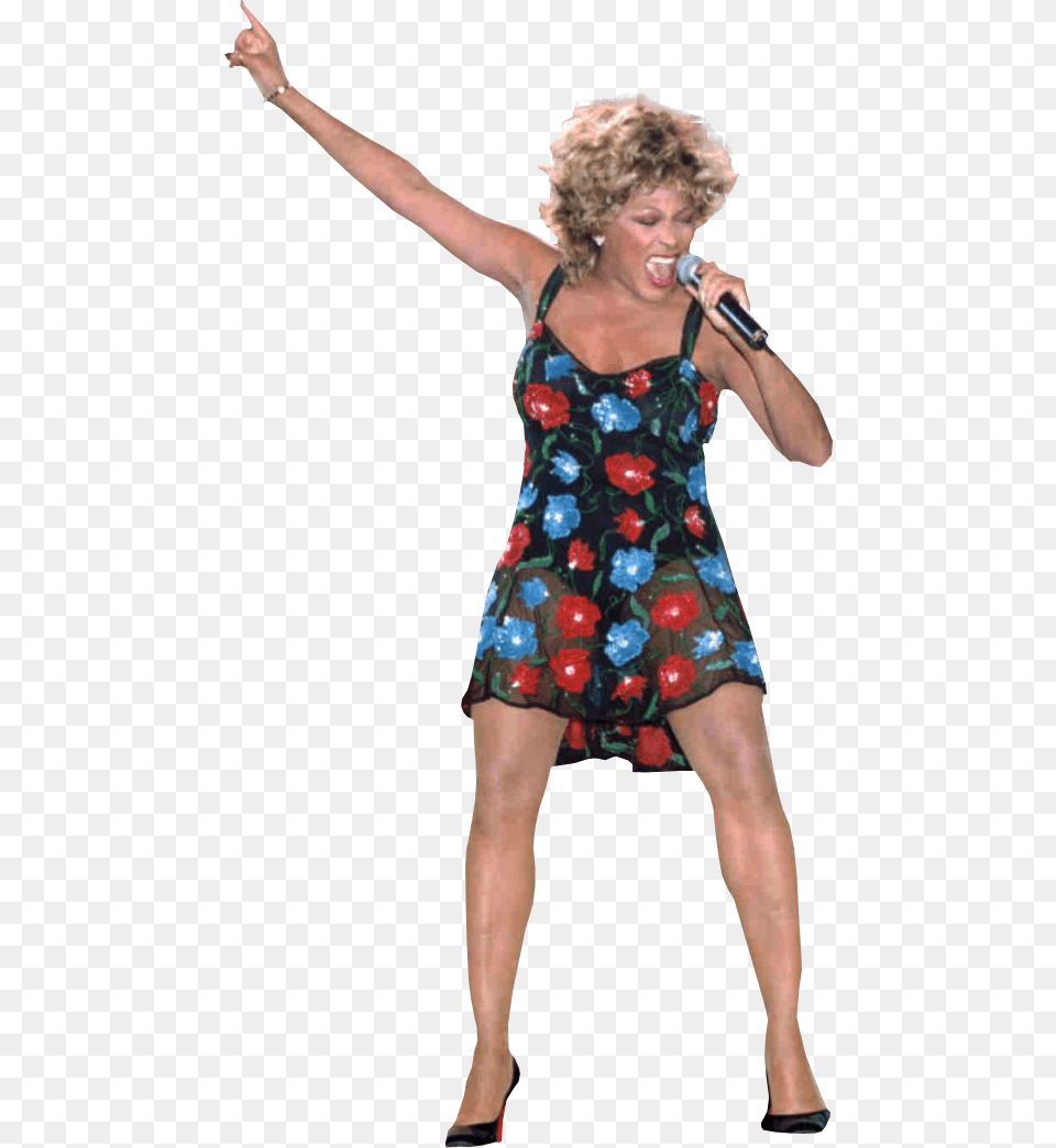 Tina Turner Transparent Image Tina Turner White Background, Adult, Solo Performance, Person, Performer Free Png