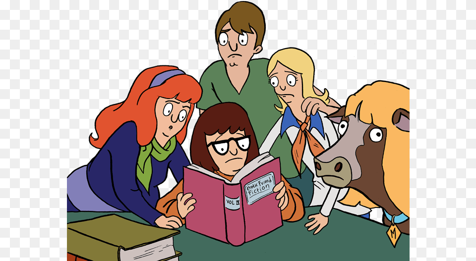 Tinatember Day Scooby Doo Bob39s Burgers, Baby, Book, Person, Publication Free Transparent Png
