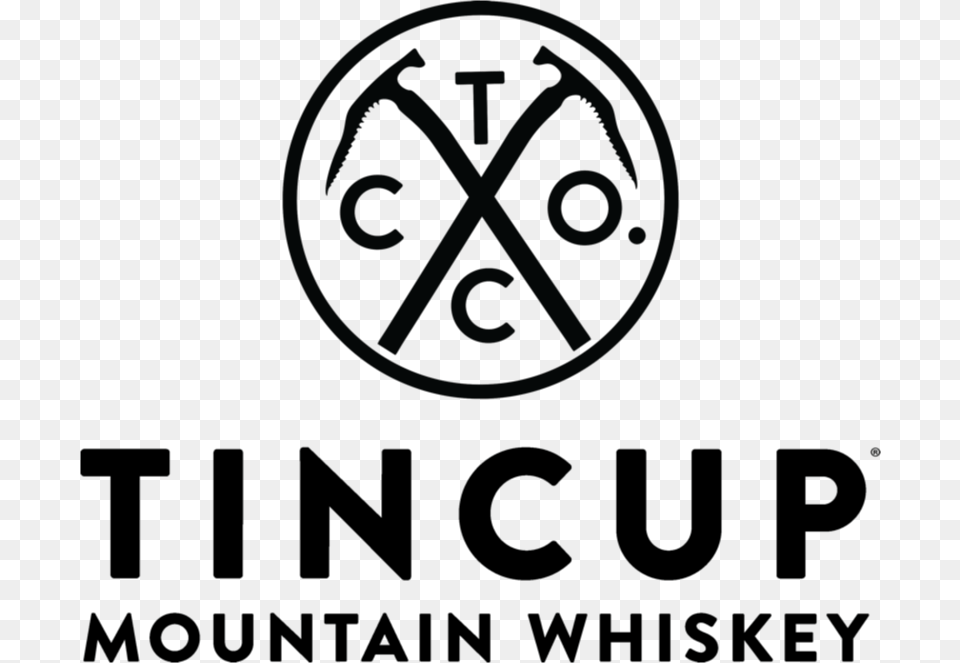 Tincup Full Logo Black Tincup Mountain Whiskey Logo, Cross, Symbol Free Png