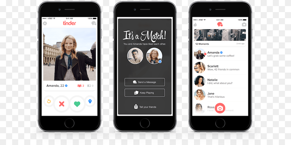 Tinder Becomes The App Store39s Top Grossing App Tinder Cell Phone, Electronics, Mobile Phone, Adult, Female Free Png