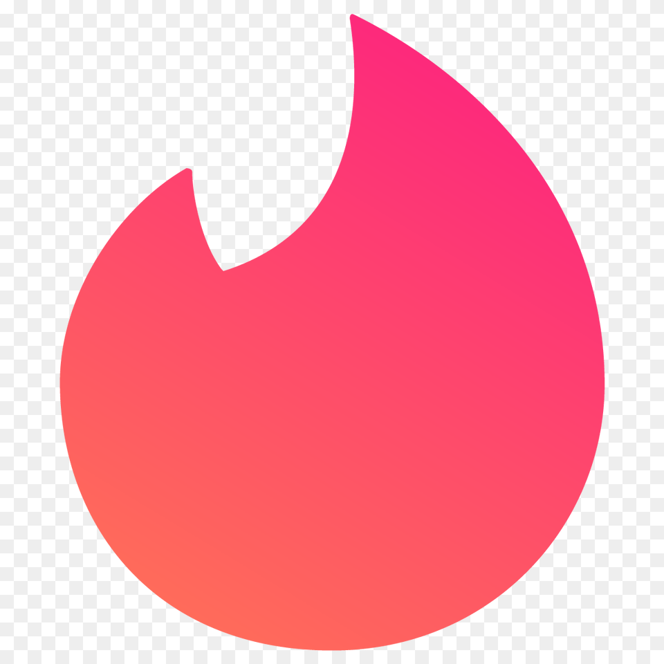 Tinder Gradient Icon Logo Vector Vector Silhouette, Flower, Petal, Plant, Astronomy Free Png