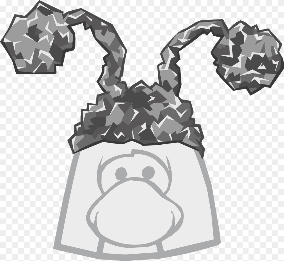Tinfoil Hat Icon Up Sweep Club Penguin, Stencil, Bag, Adult, Bride Free Png Download