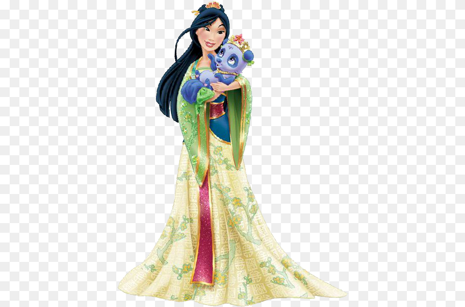 Ting Ting Mulan, Figurine, Clothing, Dress, Fashion Free Transparent Png