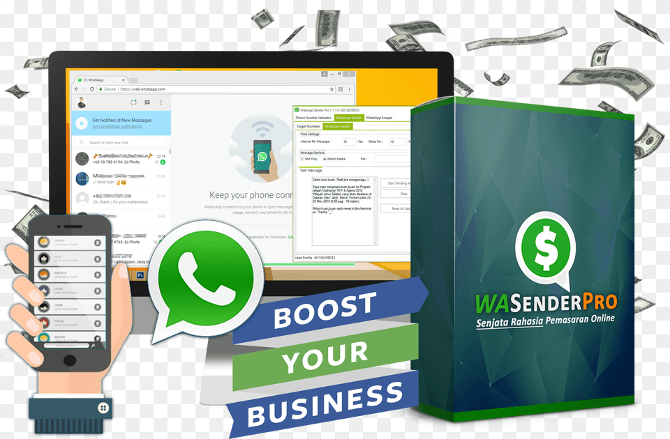 Tingkatkan Jualan Anda Melalui Whatsapp Marketing Whatsapp Icon, Advertisement, Electronics, Phone, Mobile Phone Free Png