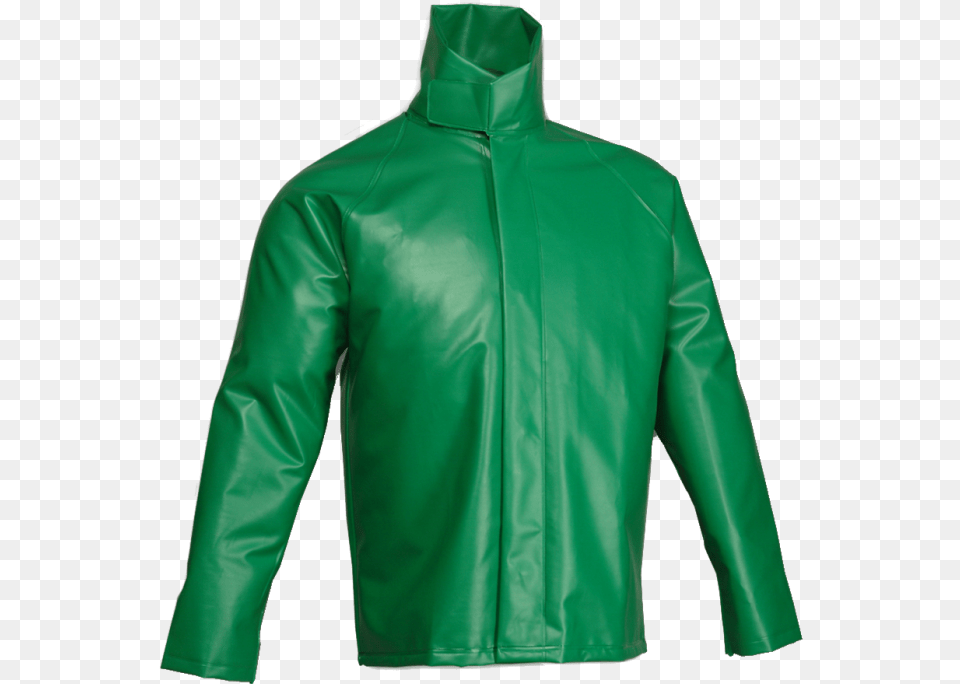 Tingley Safetyflex 17 Mil Fr Pvc Rain Jacket Long Sleeve, Clothing, Coat Png