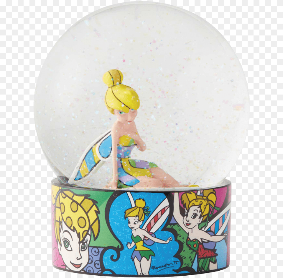 Tinker Bell Water Globe Tinker Bell, Baby, Person, Face, Head Free Png