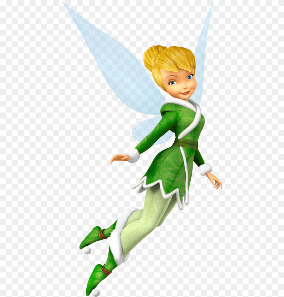 Tinkerbell, Elf, Baby, Person, Doll Free Png