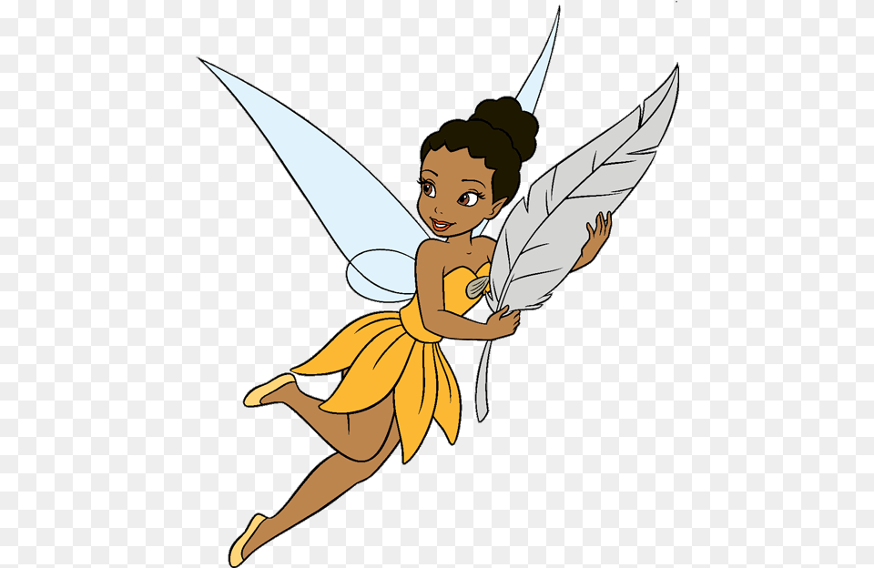 Tinkerbell And Fairies Clipart, Person, Face, Head, Angel Free Transparent Png