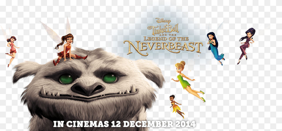 Tinkerbell And The Legend Of The Neverbeast, Person, Baby, Publication, Book Free Png