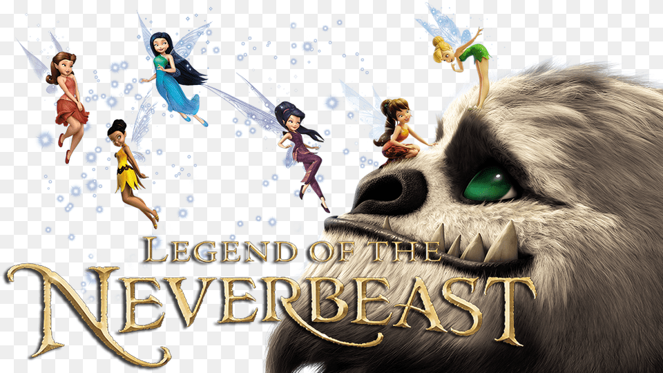 Tinkerbell And The Legend Of The Neverbeast 2014 Hd, Book, Publication, Comics, Adult Png Image