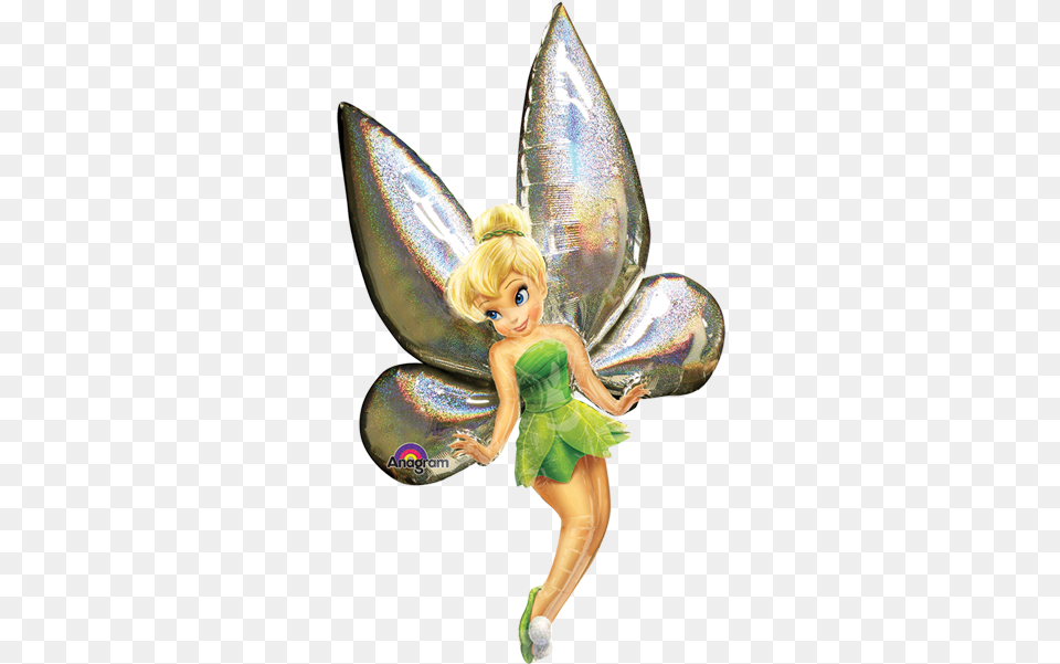 Tinkerbell Balloons, Figurine, Child, Female, Girl Free Png