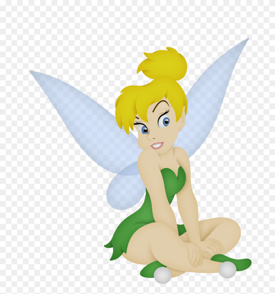 Tinkerbell Clipart Vector Clipartfest Wikiclipart, Baby, Person, Face, Head Png Image