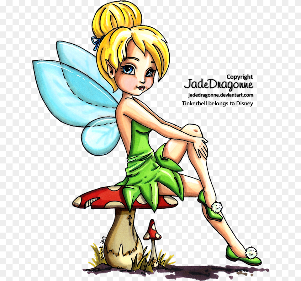 Tinkerbell Colored, Adult, Publication, Person, Woman Png Image