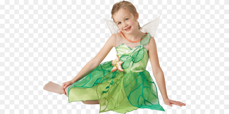 Tinkerbell Dress, Child, Clothing, Evening Dress, Female Free Png