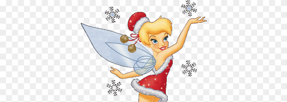 Tinkerbell Graphics And Animated Gifs Picgifscom Christmas Tinkerbell Disney Transparent, Baby, Person Png