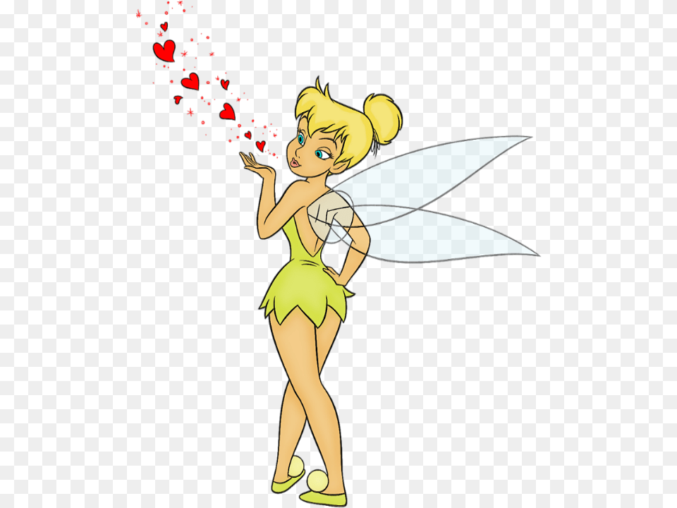 Tinkerbell Love, Adult, Person, Female, Cartoon Free Transparent Png