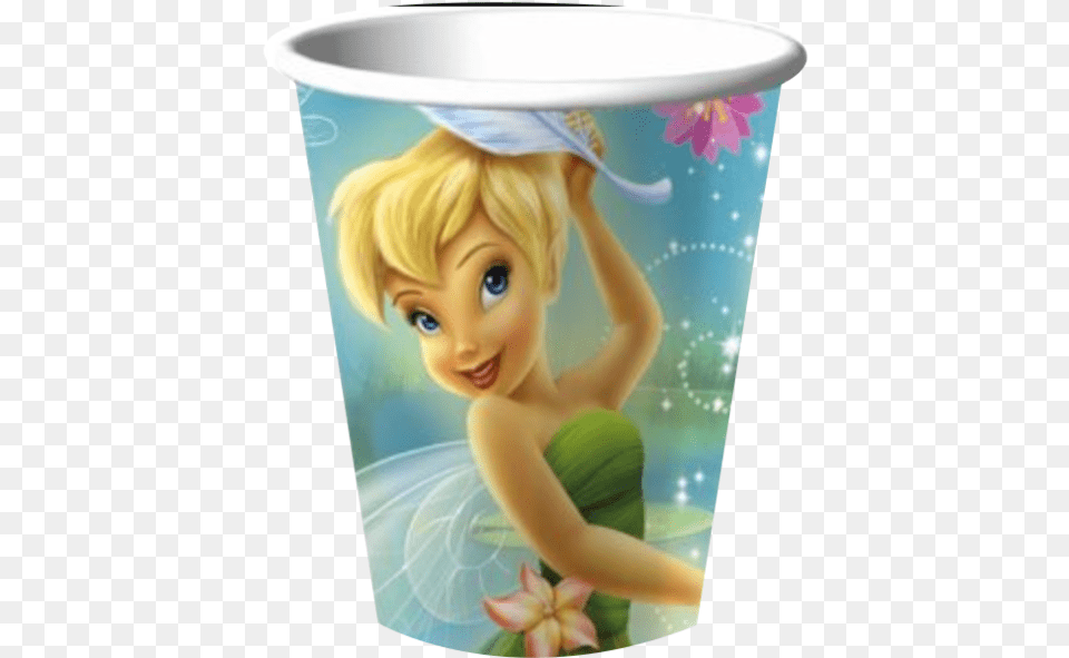 Tinkerbell Party Cups, Cup, Baby, Person Png Image