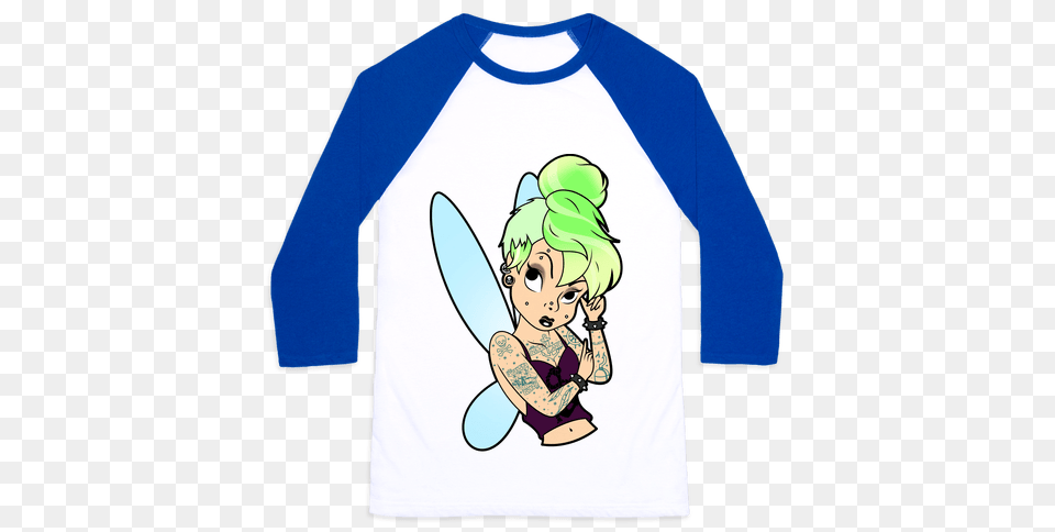 Tinkerbell T Shirts Totes And More Lookhuman, Sleeve, Clothing, Long Sleeve, T-shirt Free Png