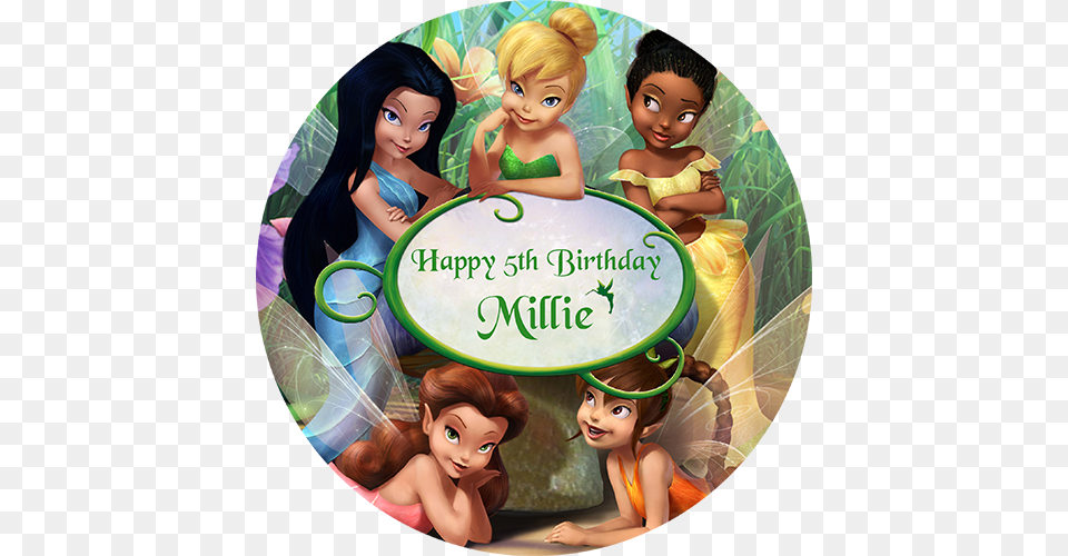 Tinkerbell Tinkerbell Y Sus Amigas, Book, Publication, Adult, Person Free Png Download