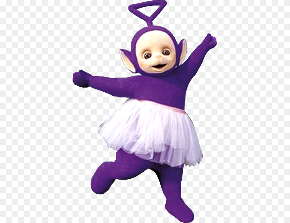 Tinkie Freetoedit Teletubbies Tinky Winky Tutu, Dancing, Leisure Activities, Person, Baby Free Png