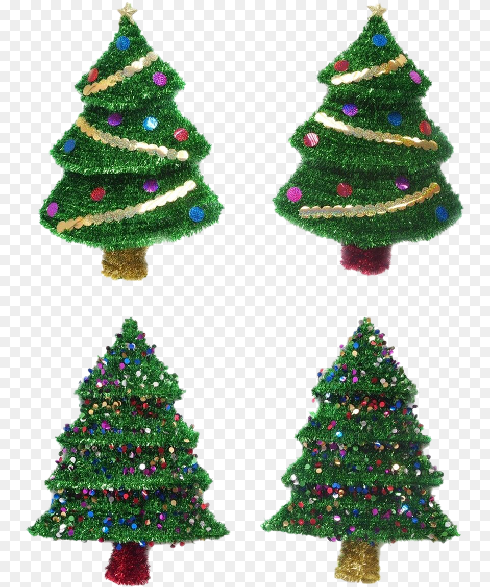 Tinsel Christmas Tree Background Christmas Tree, Christmas Decorations, Festival, Plant, Christmas Tree Png