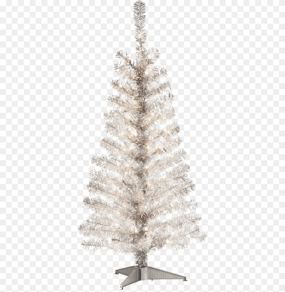 Tinsel Christmas Tree Picture Mart Tinsel Christmas Tree, Christmas Decorations, Festival, Christmas Tree, Chandelier Free Png Download