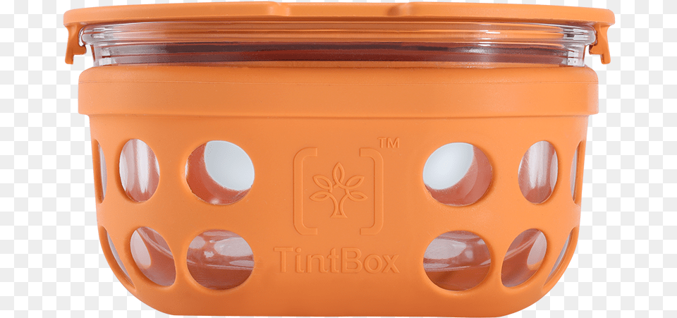Tintbox Borosilicate Glass Food Container With Protective Wood, Jar, Bowl Free Png
